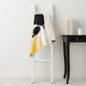 Geweldige Beer Pride Flag Beer Paw Sherpa Deken (In situ)