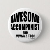 Geweldige begeleider ronde button 5,7 cm (Voorkant)