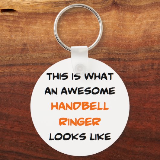 geweldige bel sleutelhanger (Voorkant)