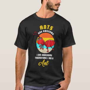 Geweldige ben ik Ant Retro Costume Easy Halloween T-shirt