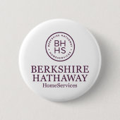 Geweldige Berkshire Hathaway Buttonnen Ronde Button 5,7 Cm (Voorkant)