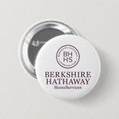 Geweldige Berkshire Hathaway Buttonnen Ronde Button 5,7 Cm (Voorkant /achterkant)