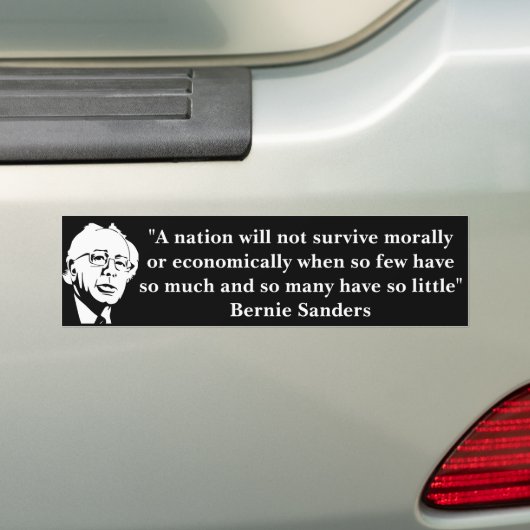 Geweldige Bernie Sanders Bumpersticker (Op auto)