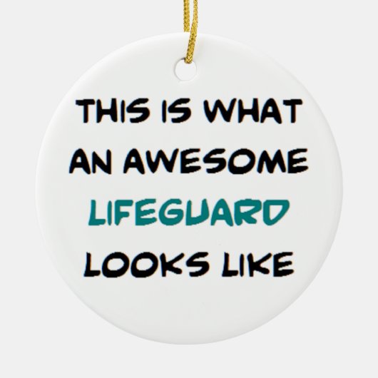 geweldige bescherming keramisch ornament (Voorkant)