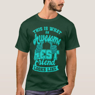 Geweldige beste vrienden Beste vrienden Quotes BFF T-shirt