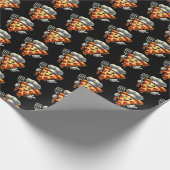 Geweldige betegelde pizzabakkerij cadeaupapier (Hoek)