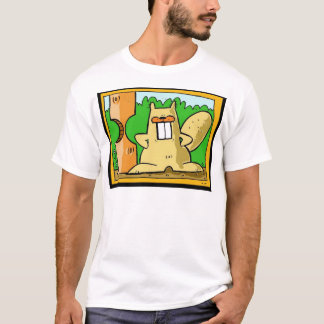 Geweldige bever t-shirt
