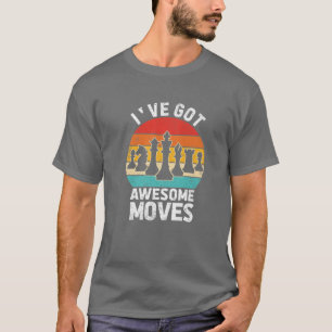Geweldige bewegingen Vintage-Retro esthesie van de T-shirt