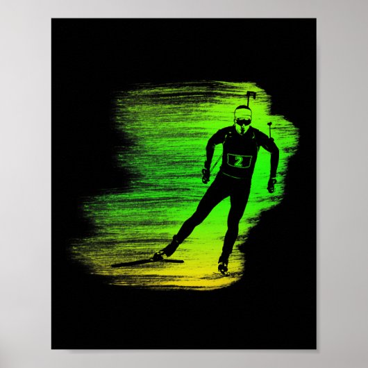 Geweldige Biathlon Poster (Voorkant)