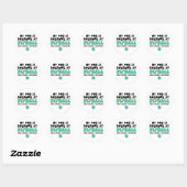 Geweldige bij Flyball Ronde Sticker (Vel)