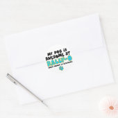 Geweldige bij Rally-O Ronde Sticker (Envelop)