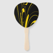 Geweldige bijenkleuren handwaaier (Voorkant)