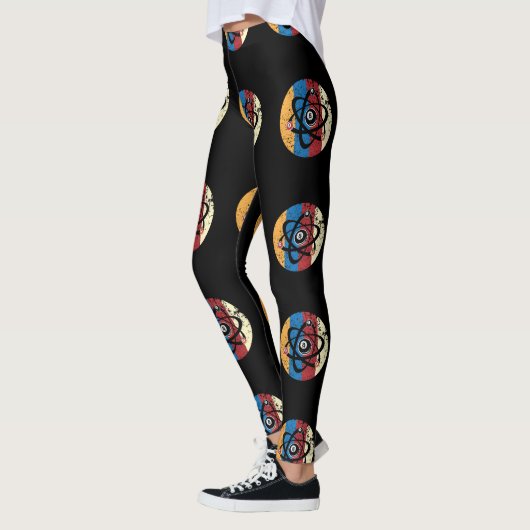 Geweldige Billiards Ball Atom Science Leggings (Links)