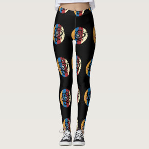 Geweldige Billiards Ball Atom Science Leggings