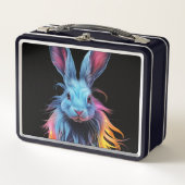 Geweldige Blauw Konijn op Vuur (Voorkant)