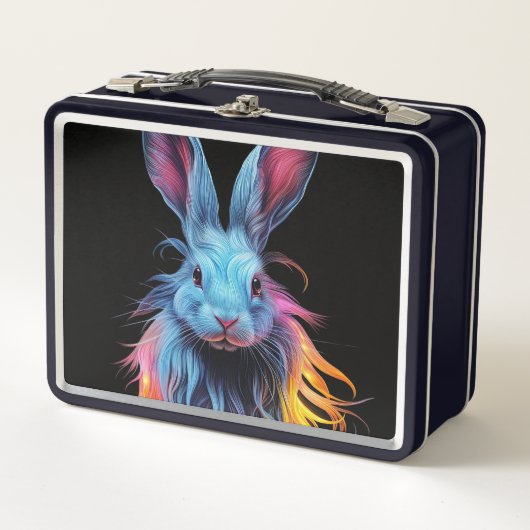 Geweldige Blauw Konijn op Vuur (Voorkant)