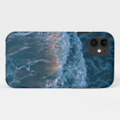 Geweldige blauwe golven Case-Mate iPhone case (Achterkant (horizontaal))