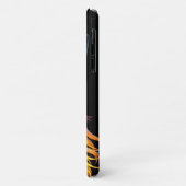Geweldige Blauwe Konijn op Vuur Case-Mate iPhone Case (Achterkant/links)
