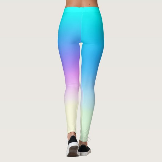 Geweldige blauwe Leggings #2 (Achterkant)