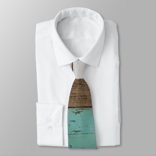 Geweldige blauwe verankering witte slang stropdas (Gebonden)