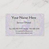 Geweldige blik Yin Yang Tree Visitekaartje (Achterkant)