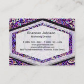 Geweldige blik Yin Yang Tree Visitekaartje (Achterkant)