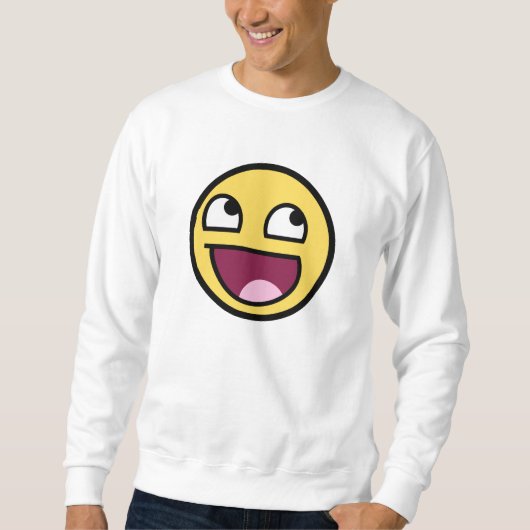 Geweldige bloemetjesshirt trui (Voorkant)