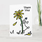 Geweldige Bloomin dankt u Bedankkaart (Voorkant)