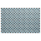 GEWELDIGE BLUE STAR CHEERLEADER STOF (Fat Quarter)