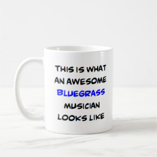 geweldige bluegrassmuzikant koffiemok