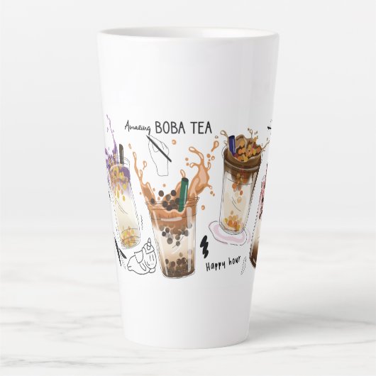 Geweldige Boba thee Latte Mok (Voorkant)