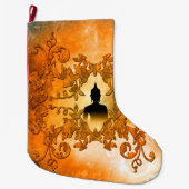 Geweldige boeddha grote kerstsok (Voorkant)