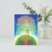 GEWELDIGE BOOM VAN HET LEVEN BRIEFKAART (Staand voorkant)