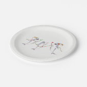 Geweldige Borden voor kerstfeestjes Papieren Bordje (Gekanteld)