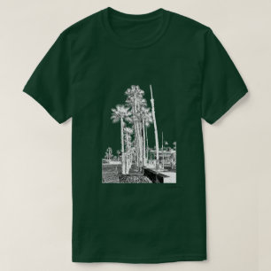 Geweldige bordpalmen t-shirt