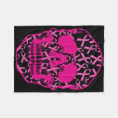 Geweldige Borstkanker Supporter Awareness Month Fleece Deken (Voorkant (Horizontaal))