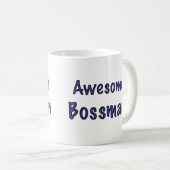 Geweldige Bossman Koffiemok (Voorkant rechts)