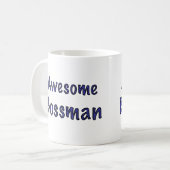 Geweldige Bossman Koffiemok (Voorkant links)