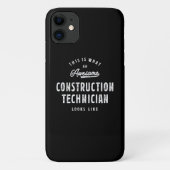 Geweldige bouwtechnicus Case-Mate iPhone case (Achterkant)