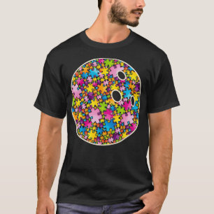 Geweldige Bowling Autism Awareness Sport Mannen Vr T-shirt