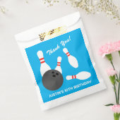 Geweldige bowling verjaardagsfeestje gunsttassen v bedankzakje (Gezegeld)