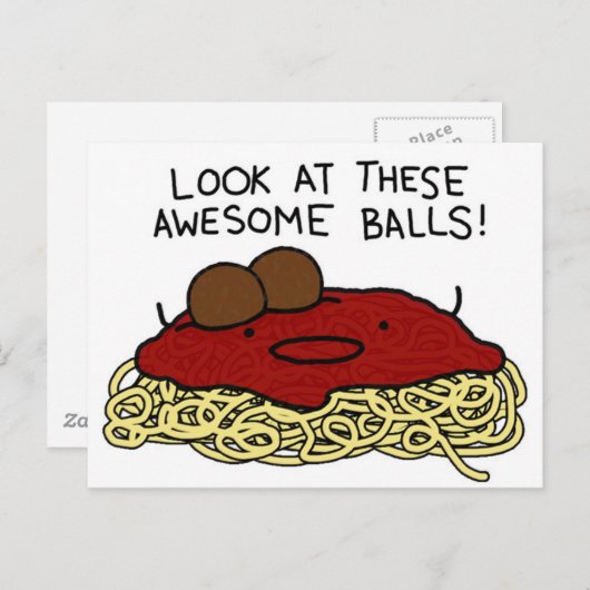 Geweldige boxen briefkaart (Voorkant / Achterkant)