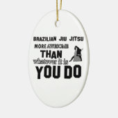 Geweldige braziliaans jitsu - ontwerp keramisch ornament (Links)
