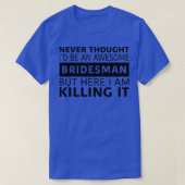 Geweldige Bridesman T-shirt (Design voorkant)
