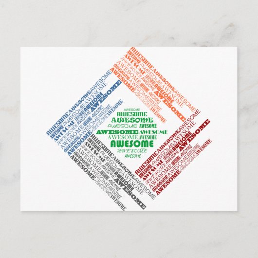 Geweldige Briefkaart (Voorkant)