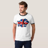 Geweldige British Bulldog T-shirt (Voorkant volledig)