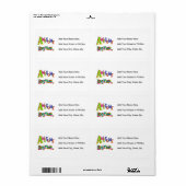 Geweldige broedert-T-shirts en cadeaus Etiket (Full Sheet)