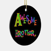 Geweldige broedert-T-shirts en cadeaus Keramisch Ornament (Rechts)