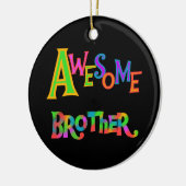 Geweldige broedert-T-shirts en cadeaus Keramisch Ornament (Links)