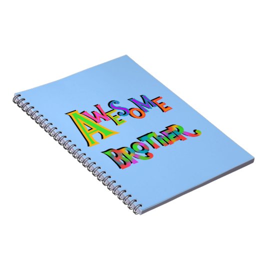 Geweldige broedert-T-shirts en cadeaus Notitieboek (Rechterzijde)